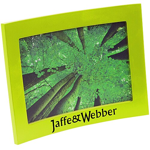 4 inches x 6 inches Curved Wood Color Pop Frame Main Image