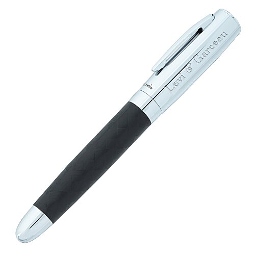 Bettoni Woven Texture Rollerball Metal Pen Main Image