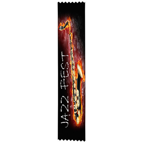 Full Color Ribbon - 10" x 2" Main Image