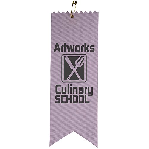 6 inches x 2 inches Dovetail Ribbon - Pin Attachment Main Image