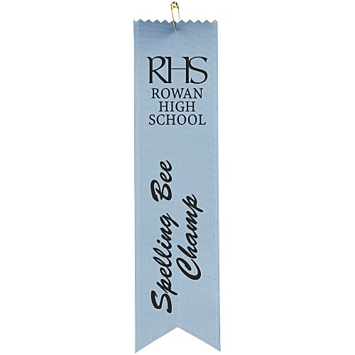 8 inches x 2 inches Dovetail Ribbon - Pin Attachment Main Image