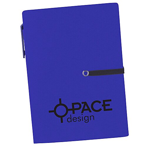Stretch Notebook Flag & Pen Set - 24 hr Main Image