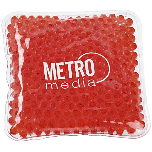 Square Aqua Pearls Hot/Cold Pack Main Image