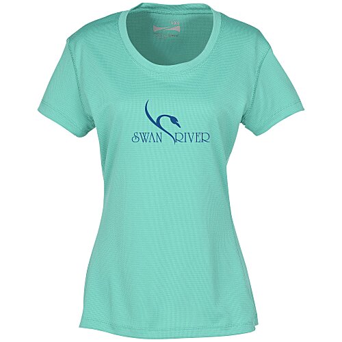 Popcorn Knit Performance Tee - Ladies' - Screen Main Image