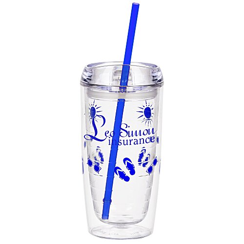 Mega Vortex Tumbler - 16 oz. - Beach - 24 hr Main Image