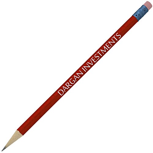 Create A Pencil - Jewel - Standard Red Eraser Main Image