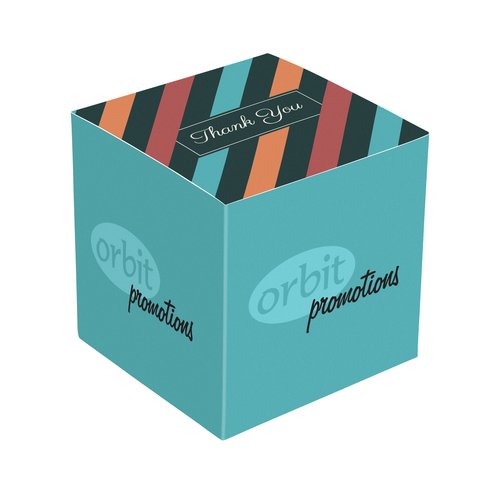 Poster Board Box - Cube - Small - Full Color Main Image
