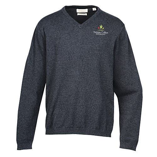 Weatherproof Vintage Cotton Cashmere V-Neck Sweater - Men's Main Image