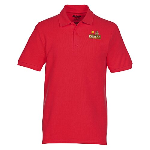 Gildan Premium Cotton Double Pique Polo - Men's - Embroidered Main Image