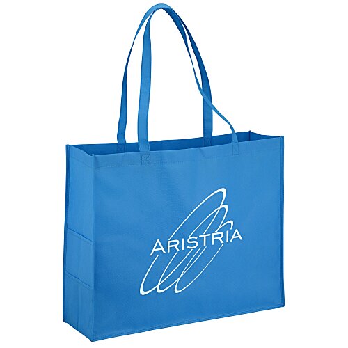 Side Pocket Tote - 16" x 20" Main Image