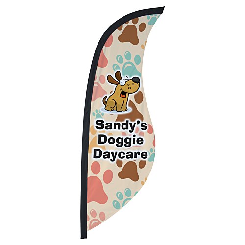 Sabre Sail Sign - 9' - One Sided - Replacement Graphic Main Image