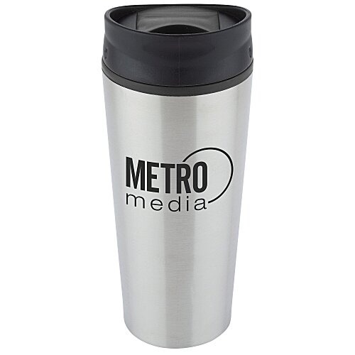 Hint of Color Travel Tumbler - 15 oz. - 24 hr Main Image