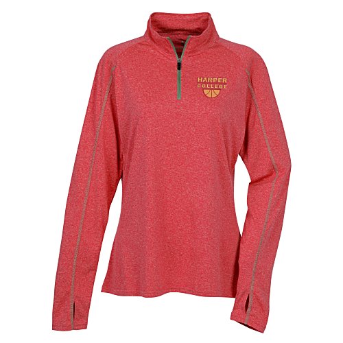 Taza 1/4-Zip Performance Pullover - Ladies' - 24 hr Main Image