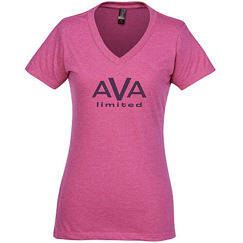 District Perfect Blend V-Neck T-Shirt - Ladies' Main Image