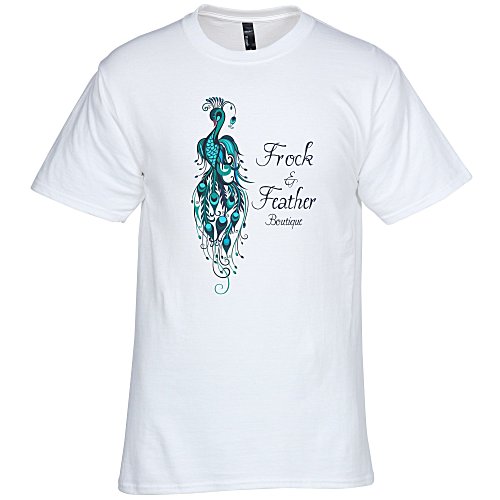 Hanes Beefy-T - Full Color - White Main Image