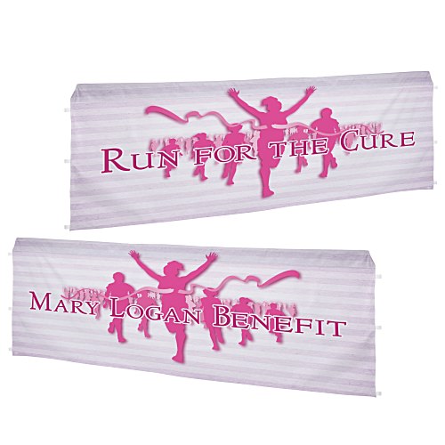 Standard 10' Event Tent - Half Wall - Two Sided - FC Main Image
