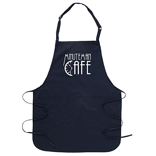 Stain Release Bib Apron with Teflon Finish - Screen Main Image