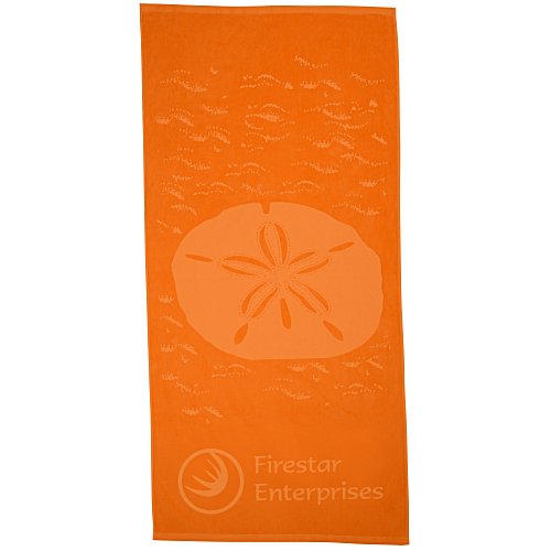 Tone on Tone Stock Art Towel - Sand Dollar Main Image