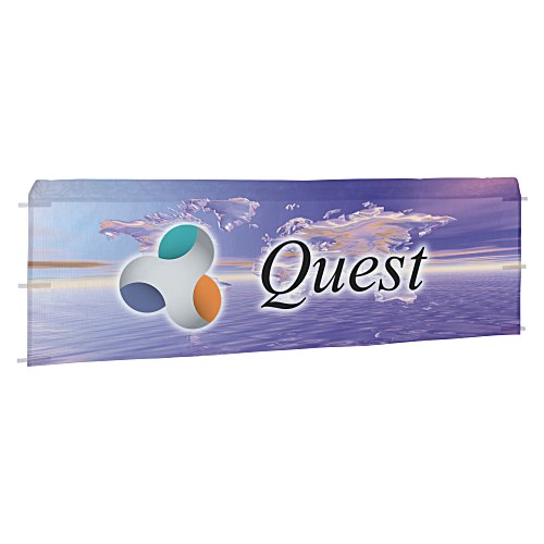 Premium 10' Event Tent - Mesh Half Wall - Full Color Main Image