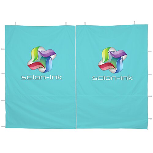 Premium 10' Event Tent - Middle Zipper Wall - One Sided- Full Color Main Image