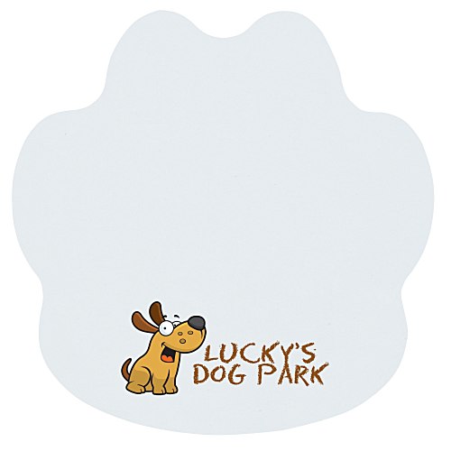 Souvenir Sticky Note - House - Paw - 25 Sheet Main Image