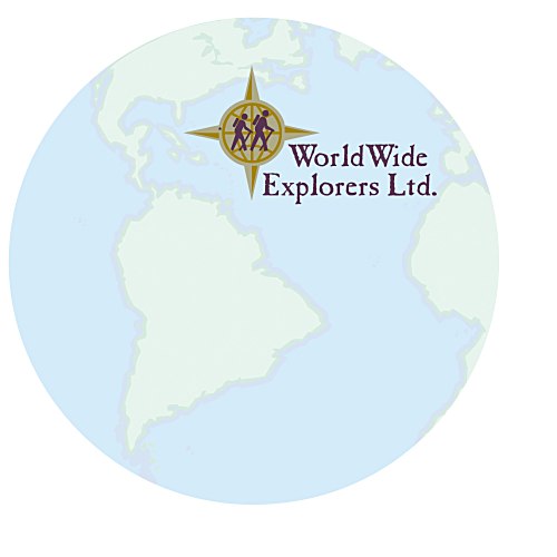 Souvenir Sticky Note - Globe - 50 Sheet Main Image