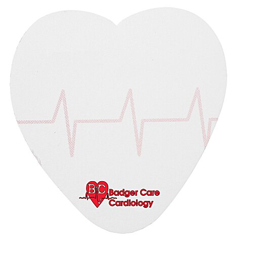 Souvenir Sticky Note - Heart - Pulse - 50 Sheet Main Image