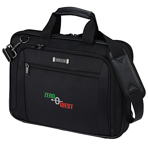 Kenneth Cole EZ-Scan Single Gusset Laptop Case - Embroidered Main Image