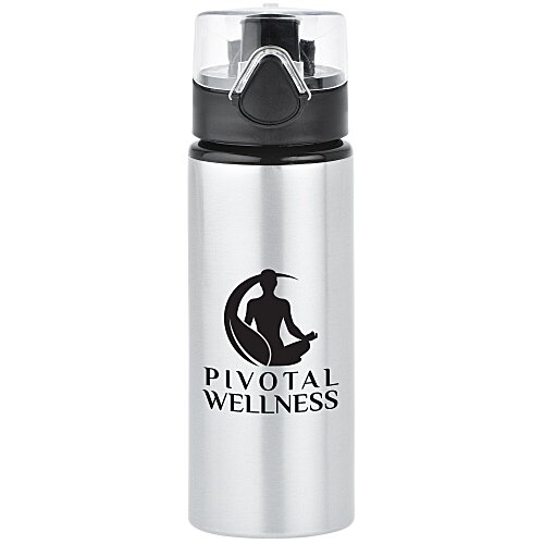 Lock Lid Aluminum Sport Bottle - 25 oz. Main Image