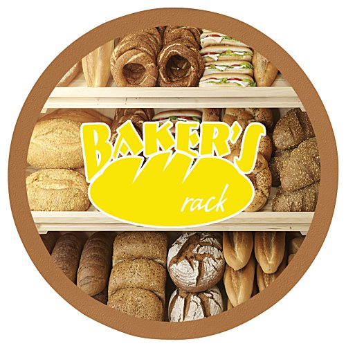 Leather Coasters - Bonded Leather - Full Color Main Image