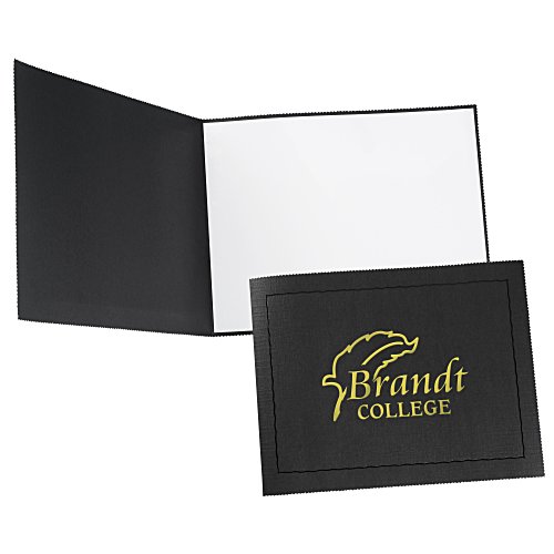 Pinked Edge Certificate Holder - Horizontal Main Image