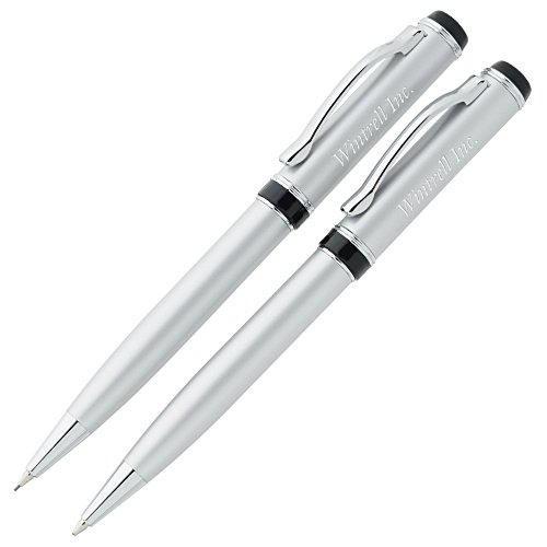 Yale Twist Metal Pen & Pencil Set Main Image