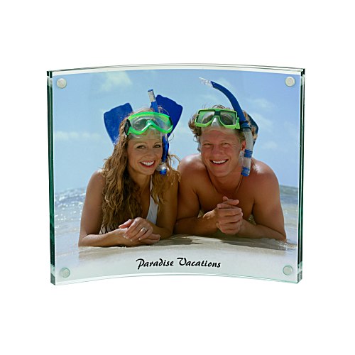 Acrylic Arc Photo Frame - 3-1/2" x 4-1/4" Main Image