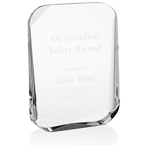 Merit Crystal Award - 6-1/4 inches Main Image
