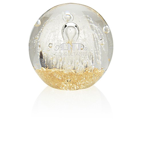 Fireworks Art Glass Paperweight Main Image