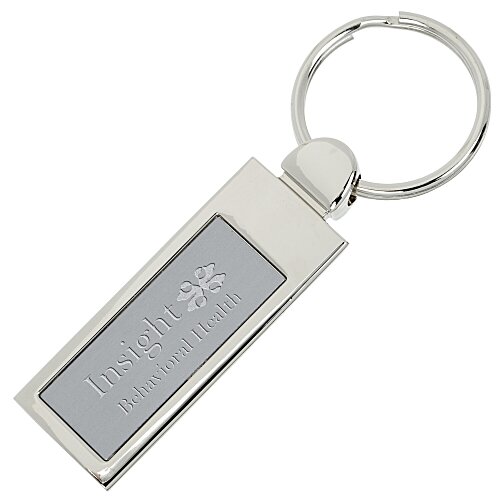 Brush Off Metal Keychain Main Image