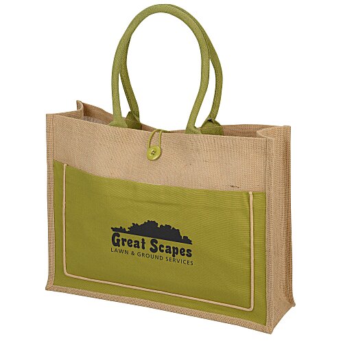 Natural Jute Tote Bag Main Image