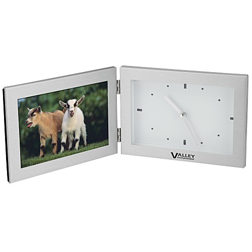 Lakeland Clock and Photo Frame - 4 inches x 6 inches Main Image