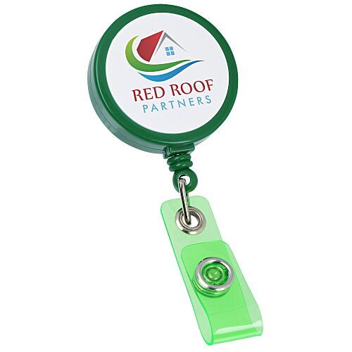 Color Pop Retractable Badge Holder Main Image