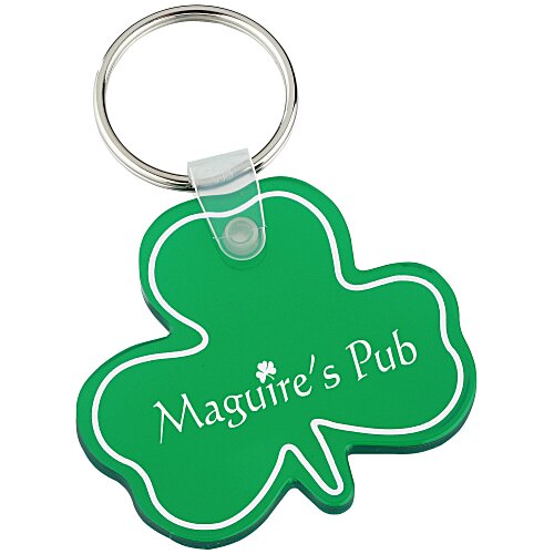 Shamrock Soft Keychain - Translucent Main Image