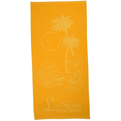 Tone on Tone Stock Art Towel - Ocean Breeze Main Image