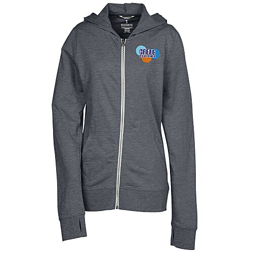Garner Full-Zip Lightweight Hoodie - Ladies' - Embroidered - 24 hr Main Image