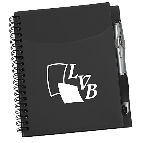 Sorbet Pocket Notebook with Curvy Stylus Pen - 24 hr Main Image