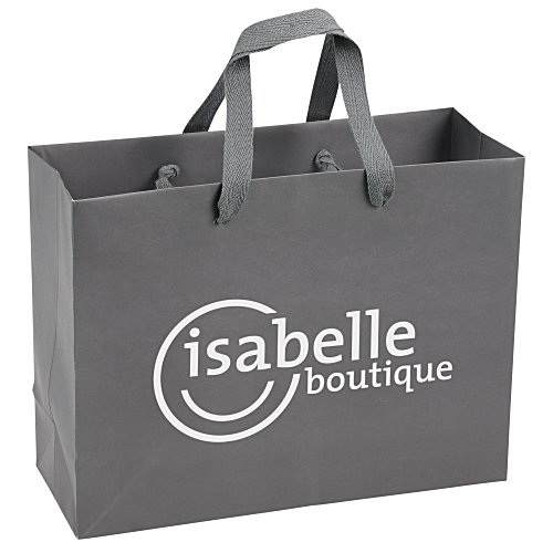 Kraft Eurotote with Woven Handle - 10 inches x 13 inches Main Image