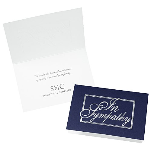 In Sympathy Note Card Main Image