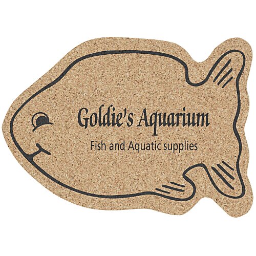 Cork Coaster - Fish Main Image