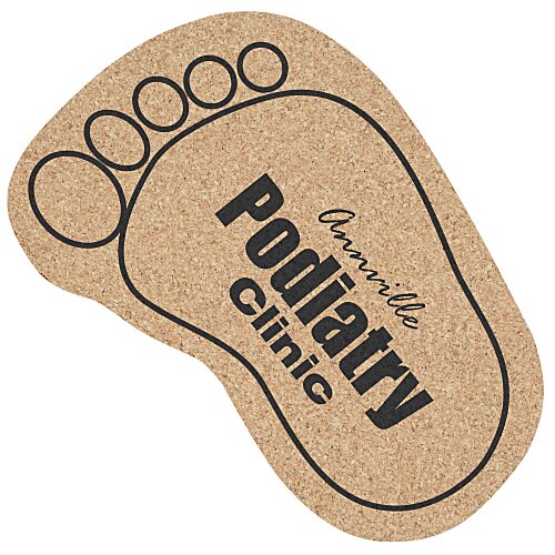 Cork Coaster - Foot Main Image