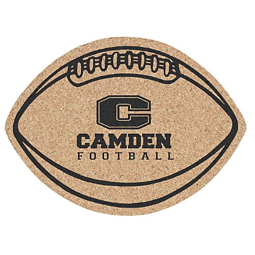 Cork Coaster - Football Main Image