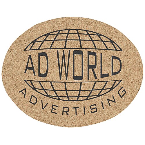 Cork Coaster - Oval Main Image