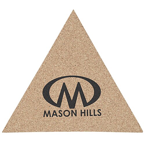 Cork Coaster - Triangle Main Image